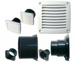 Krytka ventilační ABS 118x118mm Krytka ventilační ABS 118x118mm